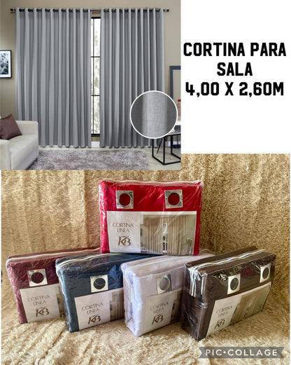 Cortina Blecaute Quarto Sala Corta Luz Blackout